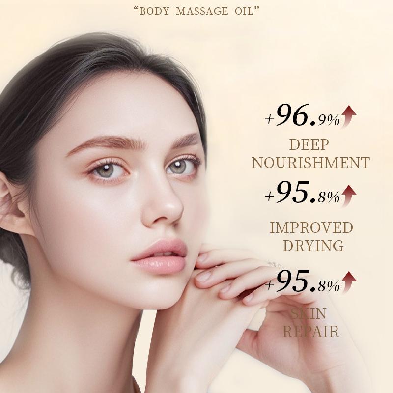 250ml Coconut Massage Oil For Body Hair Care,Smooth Nourishing Moisturizing