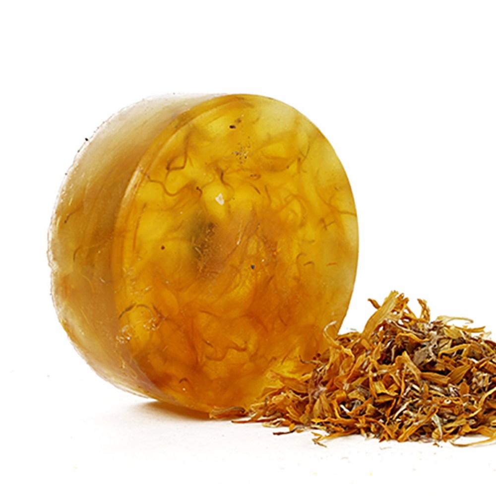 BNL Aroma Natural Soap 4-piece Gift Set with Ribbon Case Shopping Bag, 4 Types of Soap (total 400g)