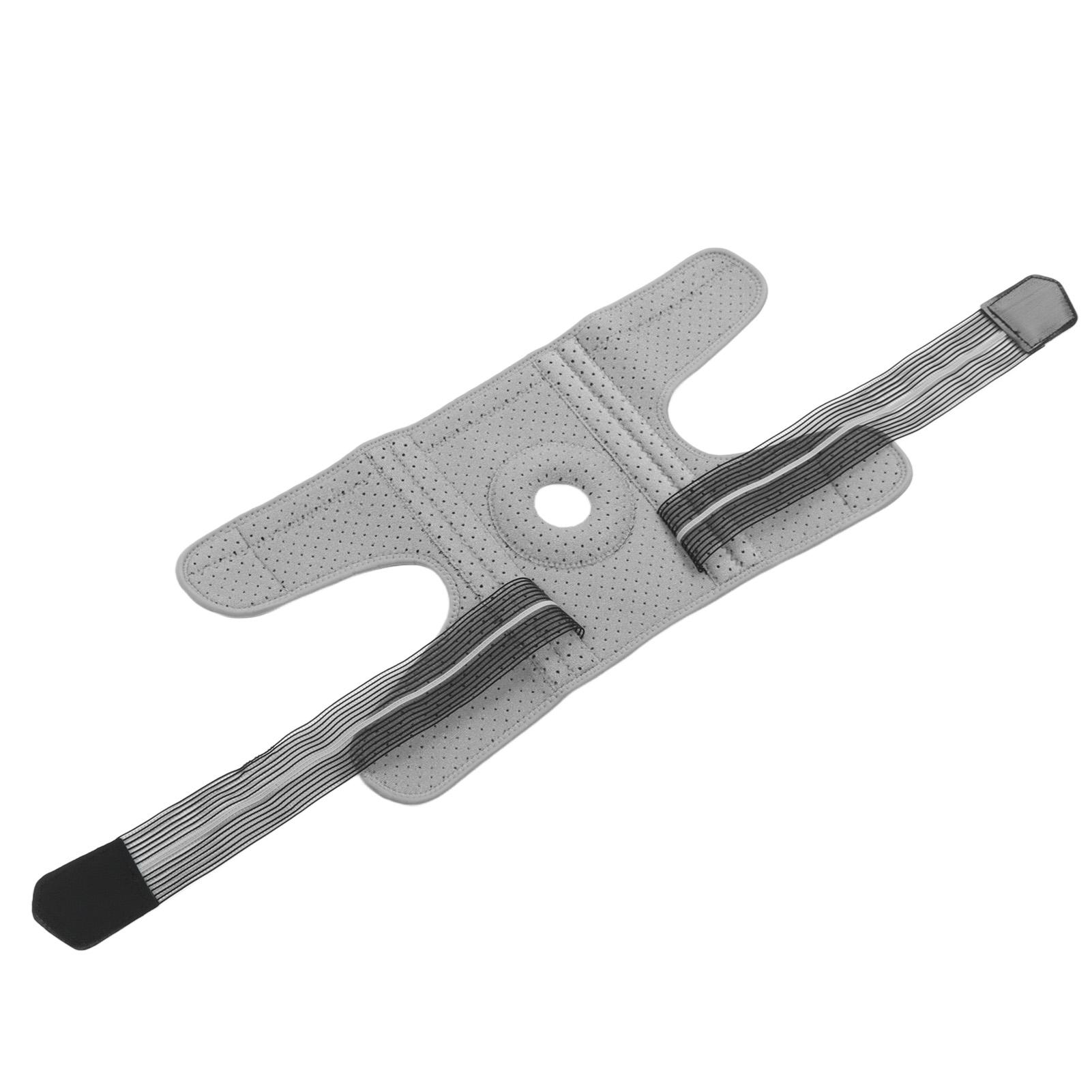 

Strap Knee Protector Breathable Comfortable Grey 3D Cutting Ergonomic Design Regulable Protective Knee Pads for Adult