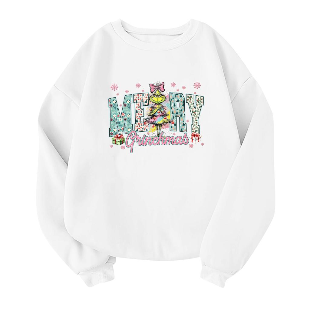 Children's Fashionable Lightweight Long-sleeved Round Neck Pullover With Pockets Printed Pullover