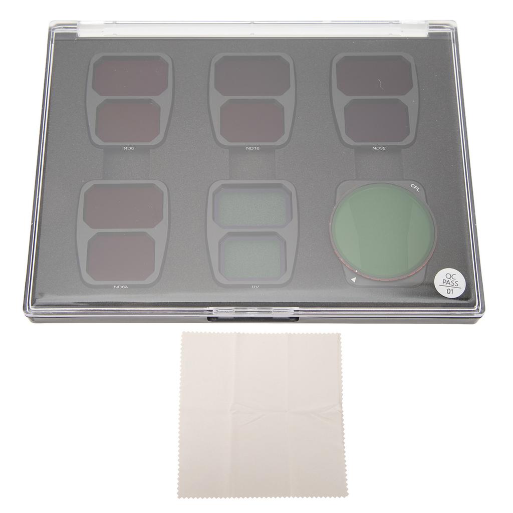 Drone Filter Kit ND8 ND16 ND32 ND64 UV CPL Multi Coated Waterproof Scratch Proof Aluminum Frame HD Drone Filter for Air
