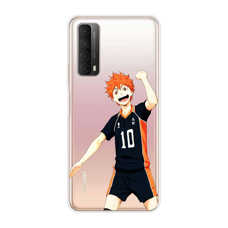 Haikyuu Hinata Attacks Anime For Huawei Y9S Y6S Y8S Y9A Y7A Y8P Y7P Y5P Y6P Y7 Y6 Y5 Pro Prime 2020 2019 Soft Phone Case