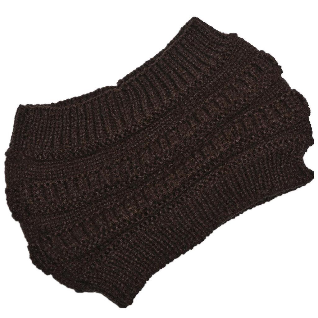 New Autumn and Winter Ladies Knitted Hair Band Widening Face Wash Head Cover Empty Top Hat Warm Sports Cap