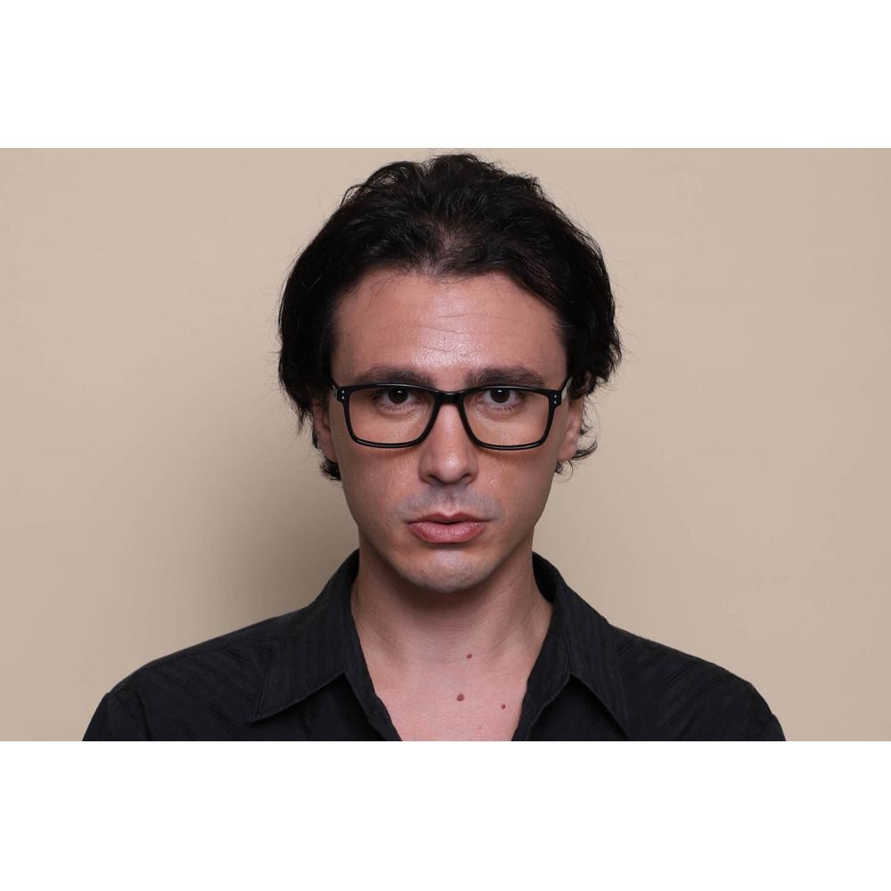 Full Rim Square Black Smartbuy Collection Coby A85 Fashion Unisex Eyeglasses