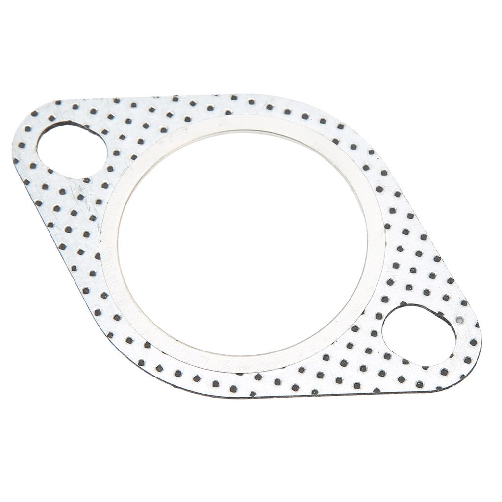 2in Exhaust Pipe Flange Gasket 2 Bolts Heatproof Universal for Turbo Elbows Down De Cat Pipes