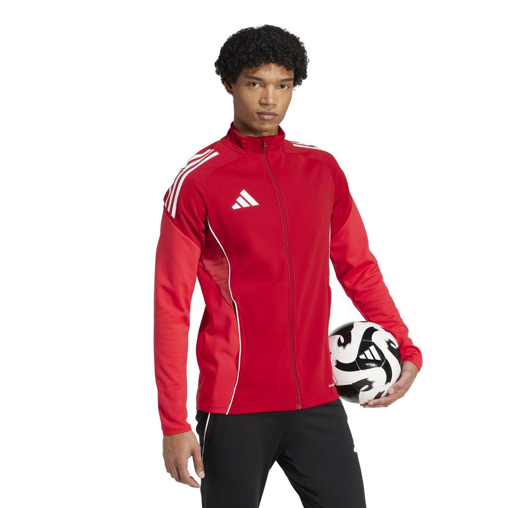 Adidas Tiro 25 Competition Training Soccer Team Power Ruby Size M Men's Jersey, JSJ91, Red/Pure (JI6504),