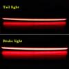 Smoked Lens Dynamic Sequential Turn Signal Lamp LED DRL Brake Light Rear Taillight Trunk Bar Compatible with 2018 2019 2020 Toyota Camry