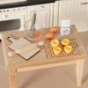 Miniature Dollhouse Kitchen Toys: Egg, Rolling Pin & Scene Accessories