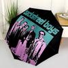 1pc Backstreet Boys Automatic Folding Umbrella, Portable Collapsible Design, Casual Outdoor Accessory L1127077