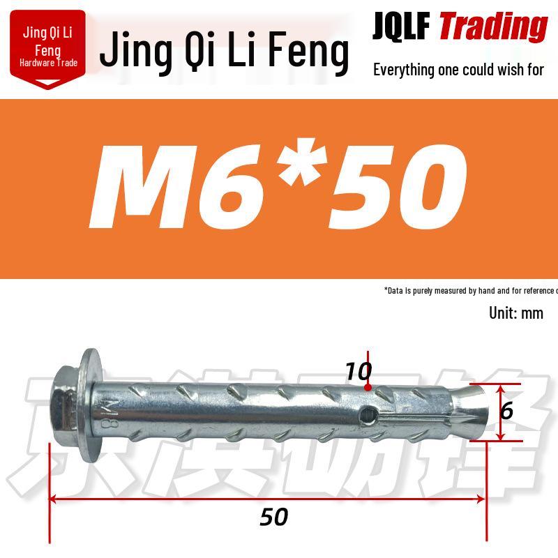 Hexagonal Internal Expansion Anchor for Hollow Foam Bricks - Fish Scale Wall Bolt