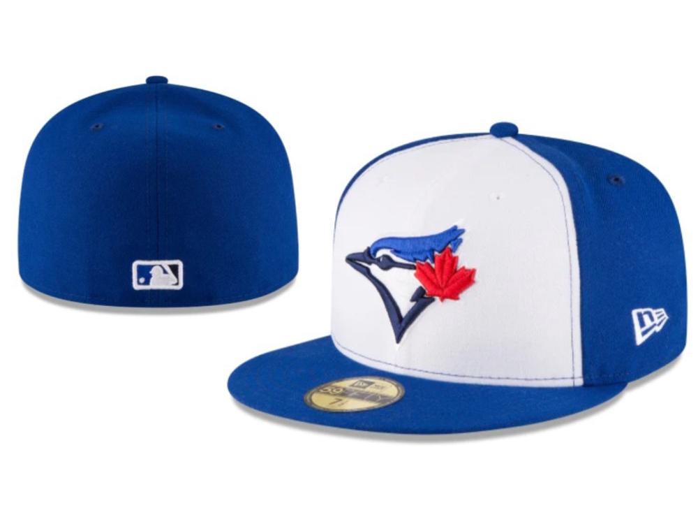 Toronto Blue Jays Embroidered Sun Protection Hat - Fully Enclosed Baseball Cap for Couples
