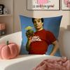 JJimmy FFallon Meme Cushion Cover Pillowcase Short Plush Invisible Zipper Room Sofa Cushion Cover