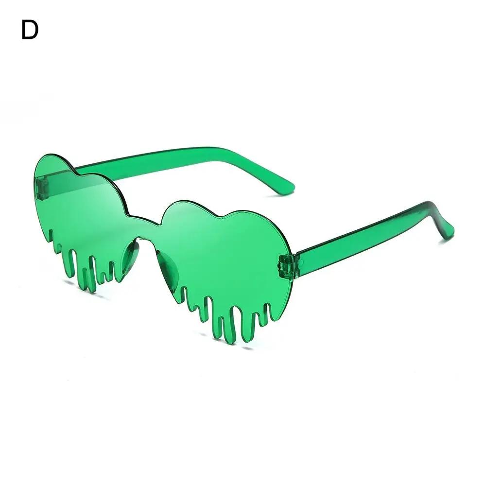 Sun Glasses St. Patrick'S Day Green Four Leaf Clover Glasses Leprechaun Costume Glasses Shamrock Sunglasses  De Fiesta
