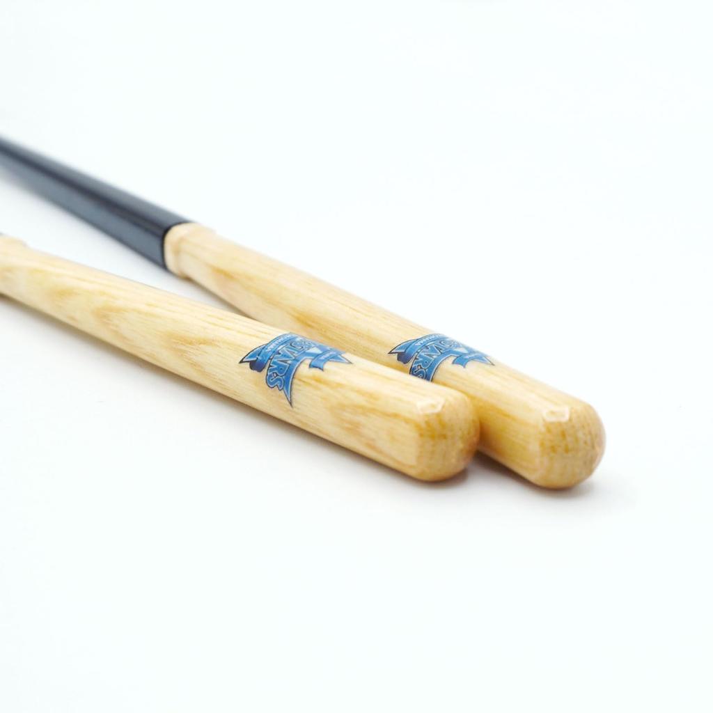 Hyōzaemon Kattobashi Yokohama DeNA BayStars Chopsticks, Made in Japan, Pet Mark, 23.5cm, AD-0207