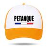 Pétanque Foam Trucker Cap French Outdoor Style Mesh Snapback Hat for Men Women Summer Sun Baseball Cap Apéro Boules Game Hat