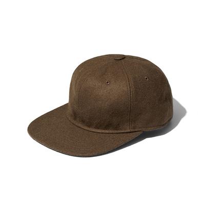 OGARP Wool Blend Solid Cap Brown