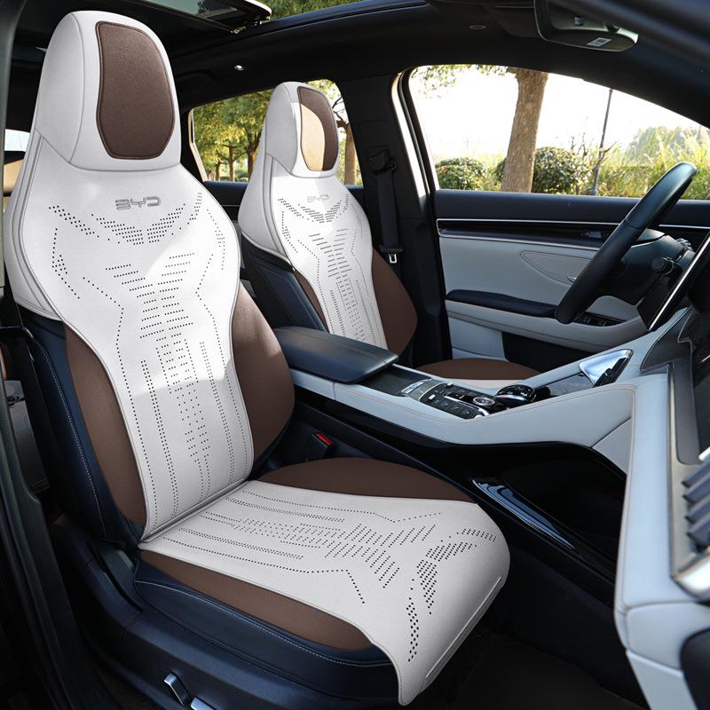 BYD Song Plus Suede Seat Cushion & Cover Set with Lumbar Support