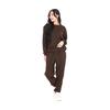 Sweatshirt, Brushed Lining, Men's, Women's, Top and Bottom Set, Autumn/winter, Room Wear, M/L/LL/3L/4L/5L, Loose Silhouette, Loungewear, Warm Pajamas