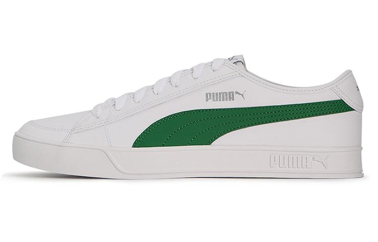PUMA Smash V2 Vulc Sl White Amazon Green 367308-06 42.5