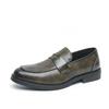High Quality Brand Men's Loafers Massage Sole Walking Commuting Business Casual Shoes Men's Leather Shoes Big Size  38-48