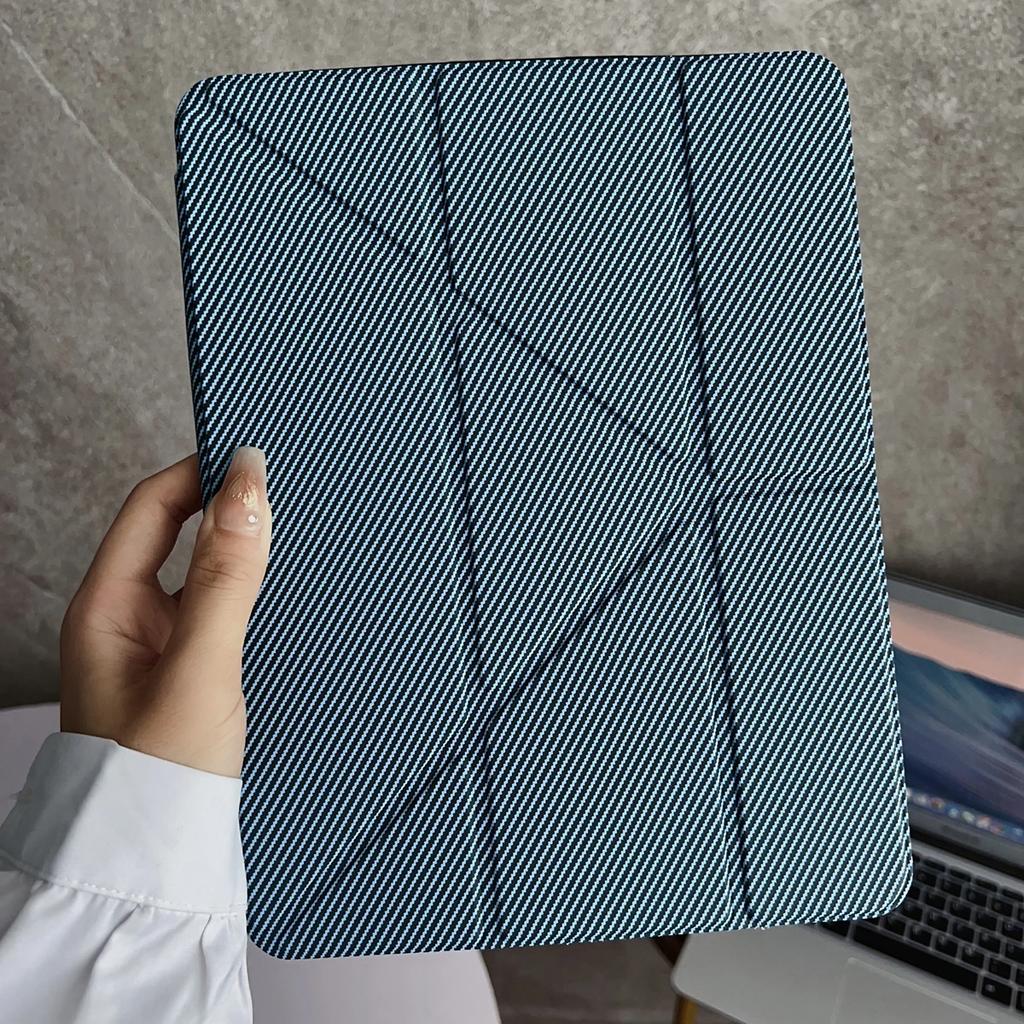 Y-fold Stand Case for IPad Air 3 4 5 Pro 6 7 8 9 10th 11th Generation Case 2025 MINI 10.9 11 Inch Pen Slot Leather Cover