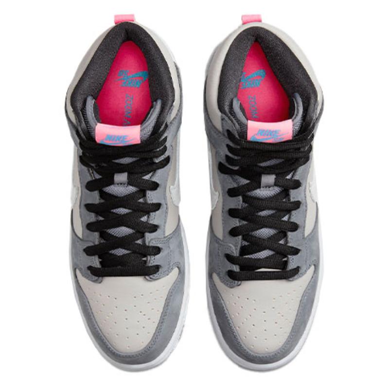 Nike Sb Dunk High Pro 'Medium Grey' Skateboard Shoes DJ9800-001