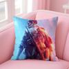 Hot Cool Games B-Battlefield Cushion Cover Pillowcase Short Plush Invisible Zipper Room Sofa Cushion Cover