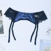 DKGEA Leather Garters Lace Sexy Women Stocking Suspender Belt