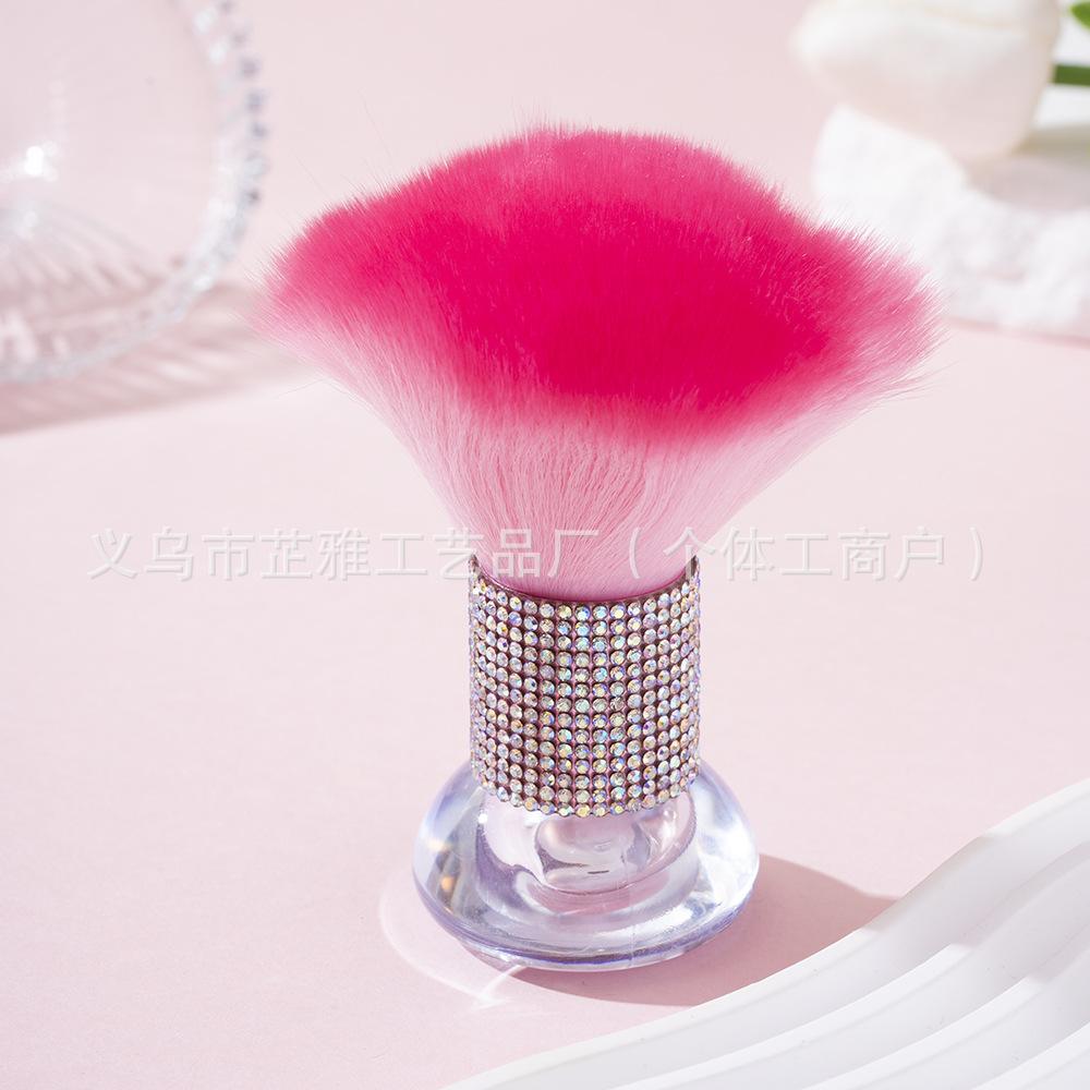 

Diamond-encrusted mushroom head loose powder brush makeup brush cleaning brush tool blush brush Multi-function Internet celebrity nail art dust brush