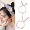 Summer Versatile Cute Girl Rainbow Headband Korean Super Fairy Mesh Headgear Headband Mori Hair Accessories