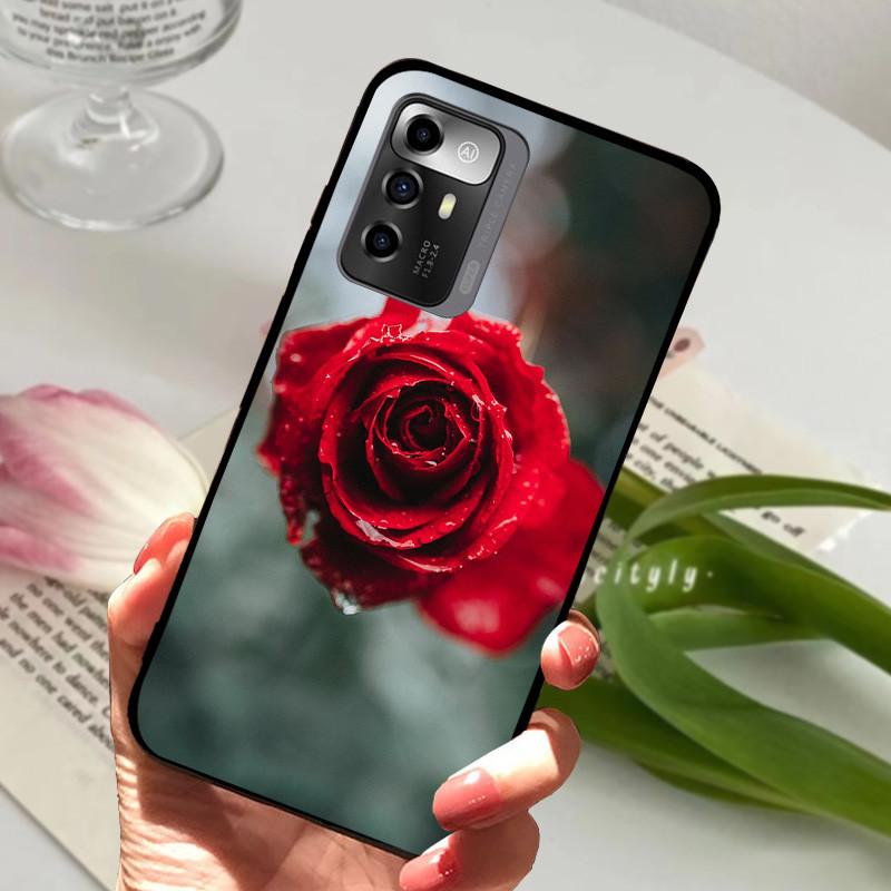 Für ZTE Blade A72 / A 72 5G / A52 Hülle Schwarzes Silikon Weiches TPU Funda Abdeckung für ZTE Blade A72 5G BladeA72 Bumper Schutzhülle Fundas