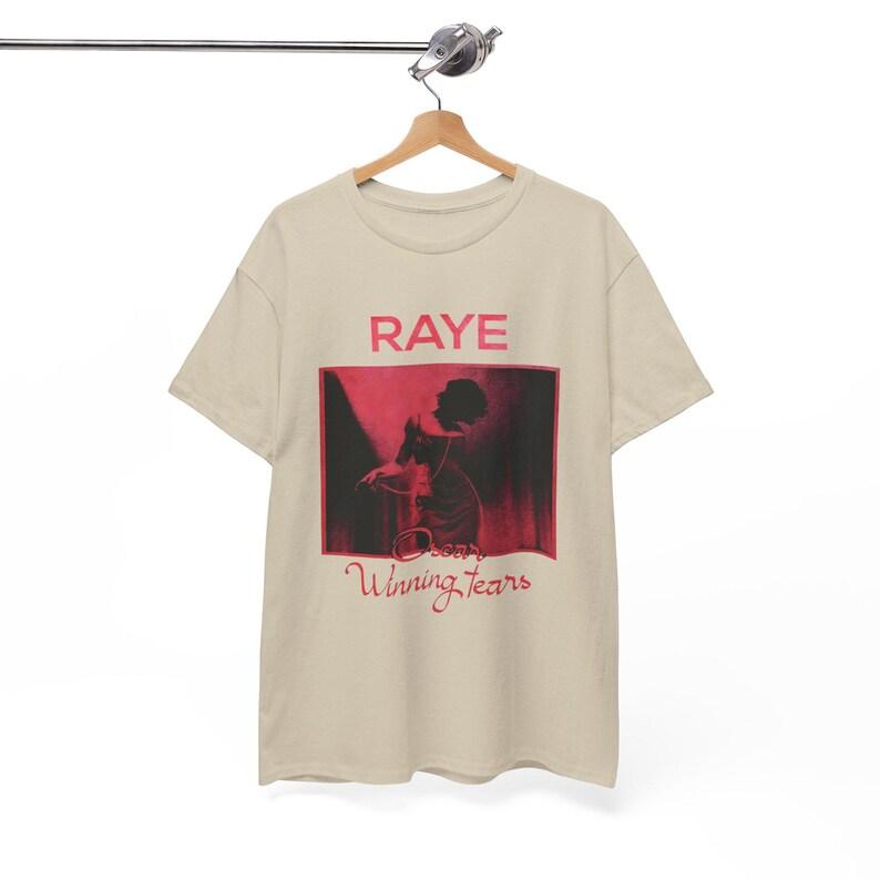 2026 Summer Fashion Trendy Tee Men Women Vintage Top RAYE _oscar Winning Tears_ T-shirt _ British Soul & Pop Tee