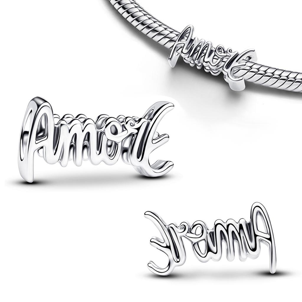 New Original 925 Silver Charms Butterfly Flower Heart Fish Beads Pendant Bracelets Necklaces Womens DIY Jewelry Gift