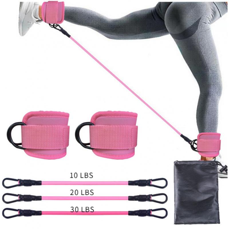 

Fitness Ankle Cuff Leg Glute Trainer Ankle Strap Machine Ankle Cuff Trainer Durable Ankle Cuff For Leg Glute Training Tools