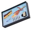 Feather Pen Dip Art Calligraphy Retro Vintage Quill Gift Box Kit with Lacquer Stamp Tool