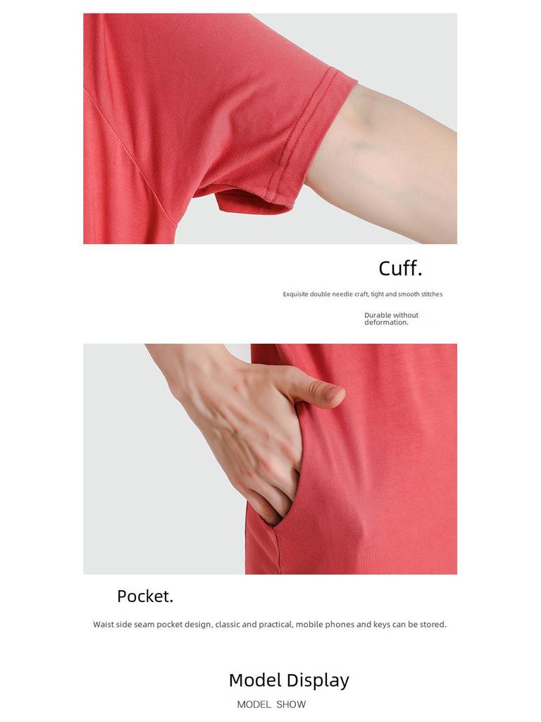 Sommer Damen Kurzarm Modal Nachthemd: Lockerer Umstandspyjama in Übergröße, langer Rock