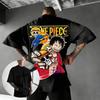 Oversized Vintage One Piece Luffy Anime Graphic T Shirt Men Women Short Sleeve Tee 2026 Summer Y2k Streetwear Casual Tops Unisex