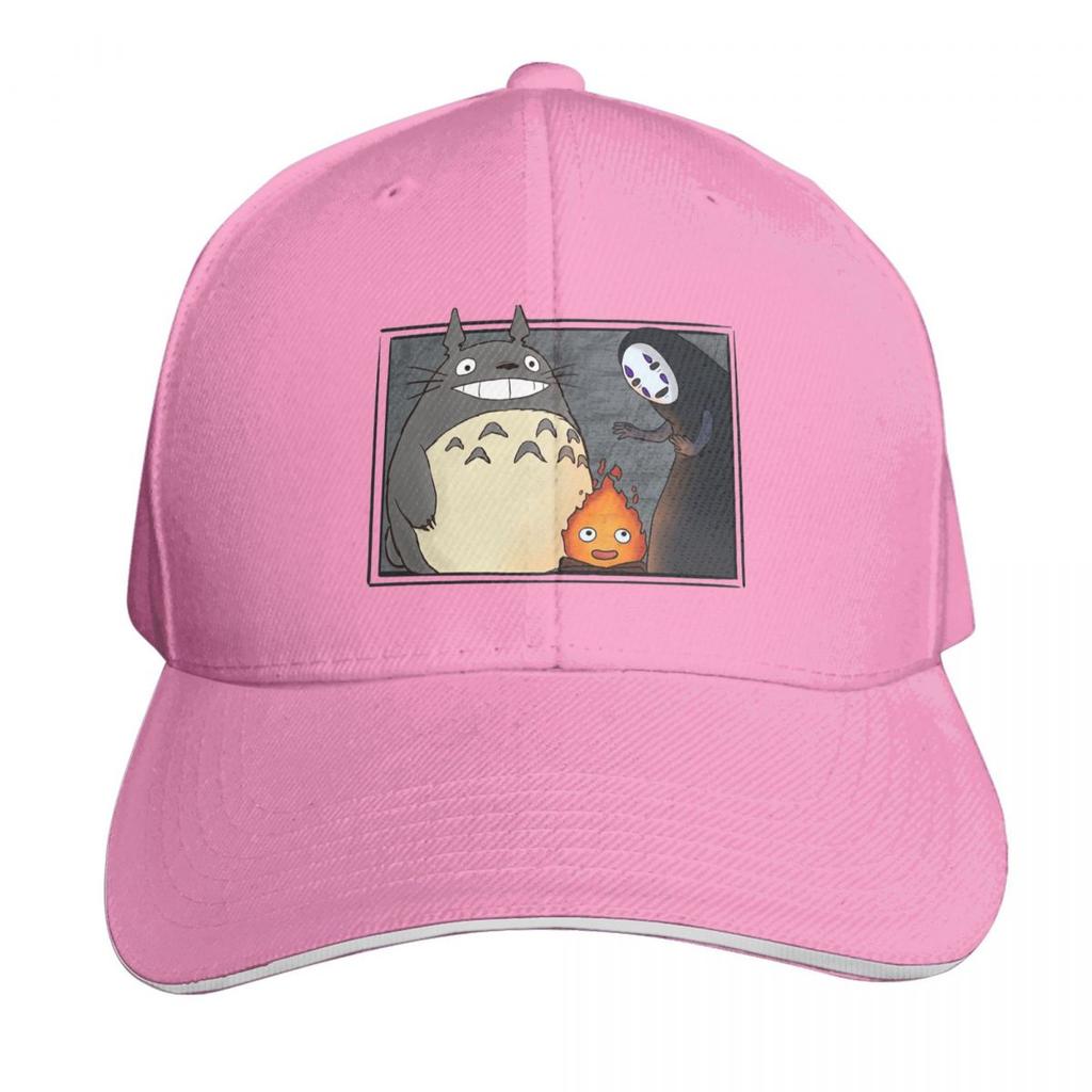 Three Ghibli Friends Cap Fashion Casual Baseball Caps Adjustable Hat Hip Hop Summer Unisex Baseball Hats Polychromatic