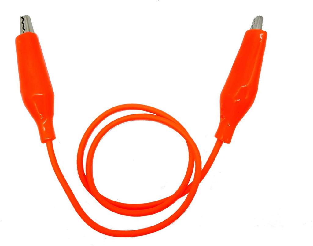 Krokodilklemmen-Kabelsatz mit 10 Stück, Micro-Bit, für elektronische Arbeiten (Weiß, Rot, Gelb, Grün, Schwarz je 2) Krokodilklemme Krokodilklemme Kordel Krokodilklemme