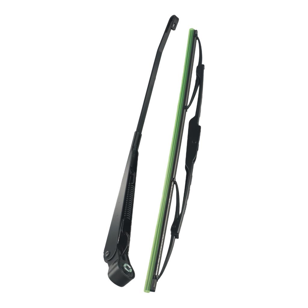 Car Accessories Windscreen Wiper Kit With 400mm Wipers 12V 400mm Blades 6 Mm Shaft Black Caravan For Fishing Boat