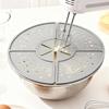 Anti-splash Oil Cover Foldable Silicone Splash Guard for Cooking Pots with Ventilation Steam Release Heat Resistant Lid for Kitchen Use
