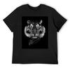 Black and White Tiger Head On Black Background T-Shirt Gifts for Boyfriend Cute Clothes Summer 2025 Mens T Shirts Casual Stylish