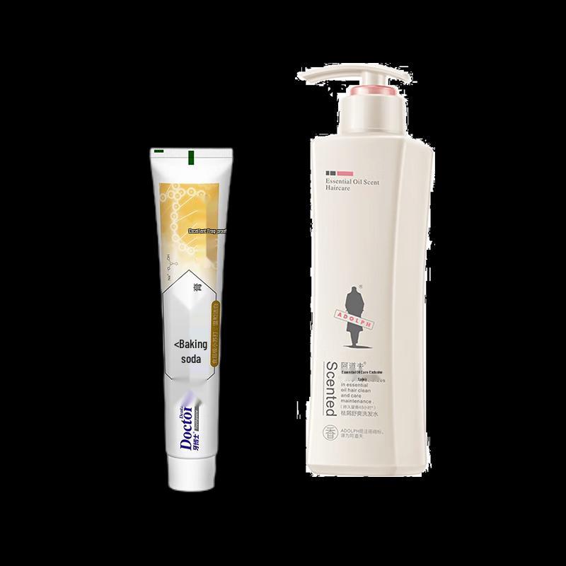 Dr. Ya Baking Soda Toothpaste & Anti-Dandruff Shampoo Set