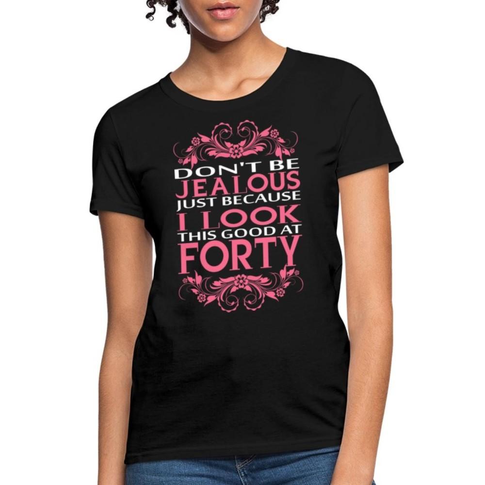 

Birthday Fabulous 40 Funny Quote Women s T-Shirt 3XL