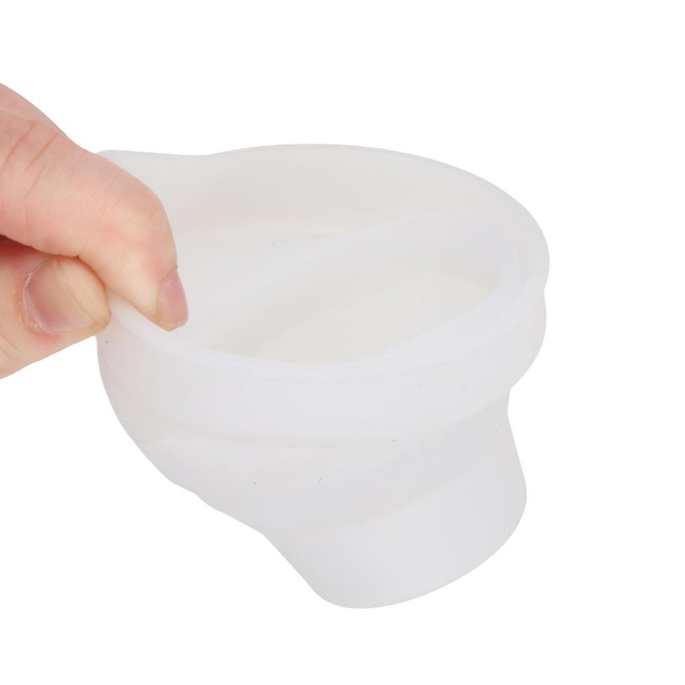 Gjenbrukbar sammenleggbar silikonmålekopp Blandekopp Gradert kopp Epoksyharpiks DIY-kopper Støpeharpiks