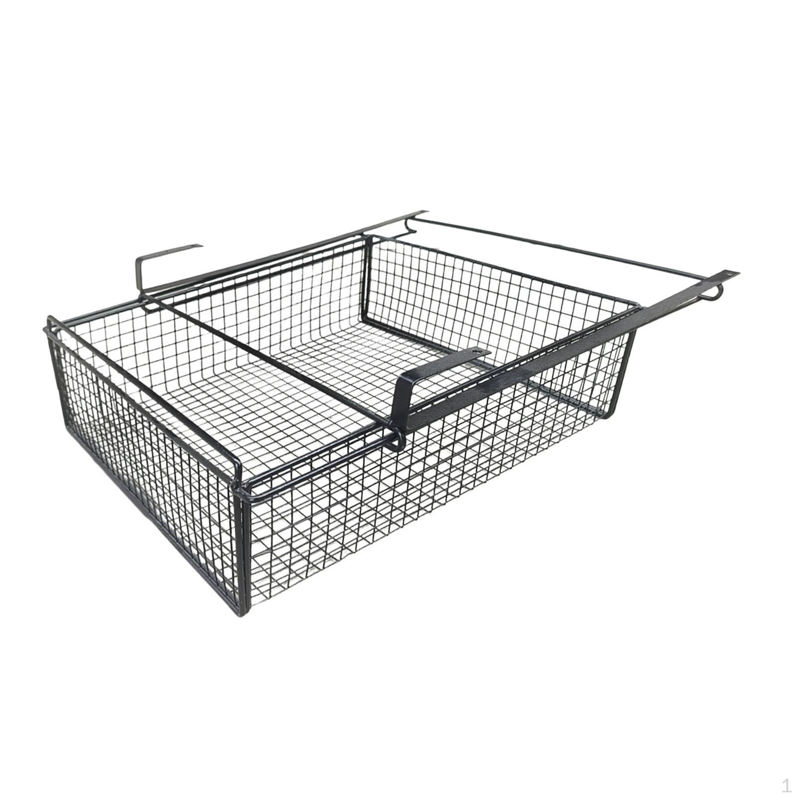 

Подвесной контейнер для выдвижного ящика, каркасный шкаф для хранения вещей M чёрный