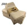 Farmhouse Style Napkins Rustic Linen Napkin, 16 Inch Cloth Solid Color Stitched Machine Washable Napkin for Dining Table Wedding Bridal Shower