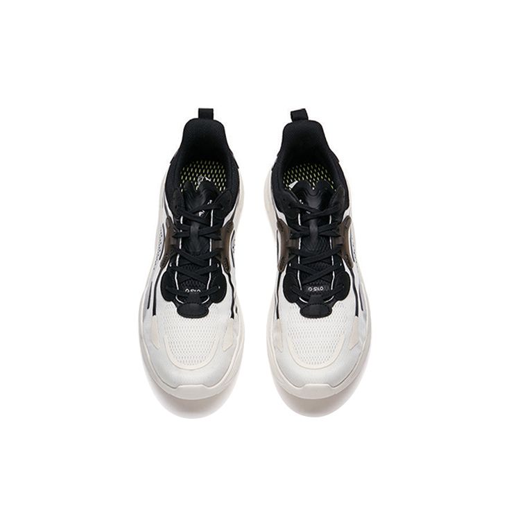 Anta Low Top Training Shoes Men Sneakers White Black 112127720-3
