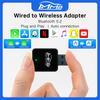 MMB Mini Wired To Wireless CarPlay Adapter Wireless Android Auto Dongle FOTA Upgrade Wifi BT5.2 USB Plug and Play Auto Connect