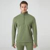 2023 Men's Military Eagle Tactical Thermal Underwear Suit - Stand-up Collar, Plus Velvet, Warm, Elastic, Thick Long Sleeves